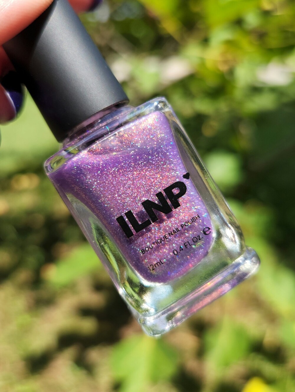 ILNP 💜 Fairy Dust 🧡 Magical Violet Shimmer Polish